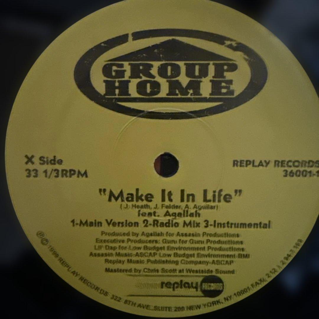 GROUP HOME Make It in Life Vinyl Record Hip Hop Black Used | Japansoundstore