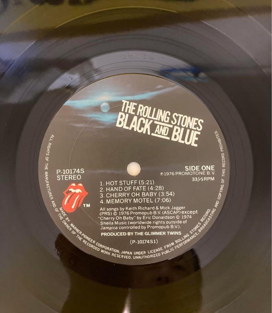 The Rolling Stones - Black And Blue LP Japan Vinyl Record with Obi P-10174S