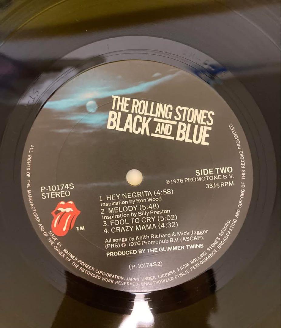 The Rolling Stones - Black And Blue LP Japan Vinyl Record with Obi P-10174S