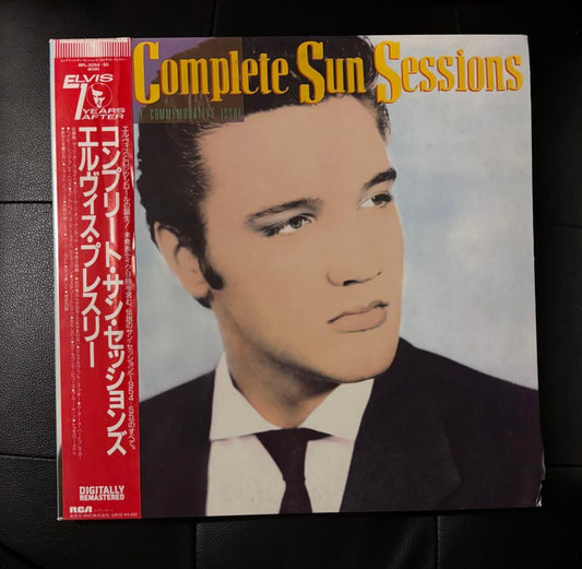 Elvis Presley - The Complete Sun Sessions 2LP Vinyl Japan w/ Obi & Booklet