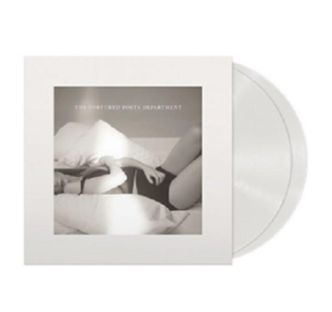 Taylor Swift The Tortured Poets Department Vinyl LP Clear Record