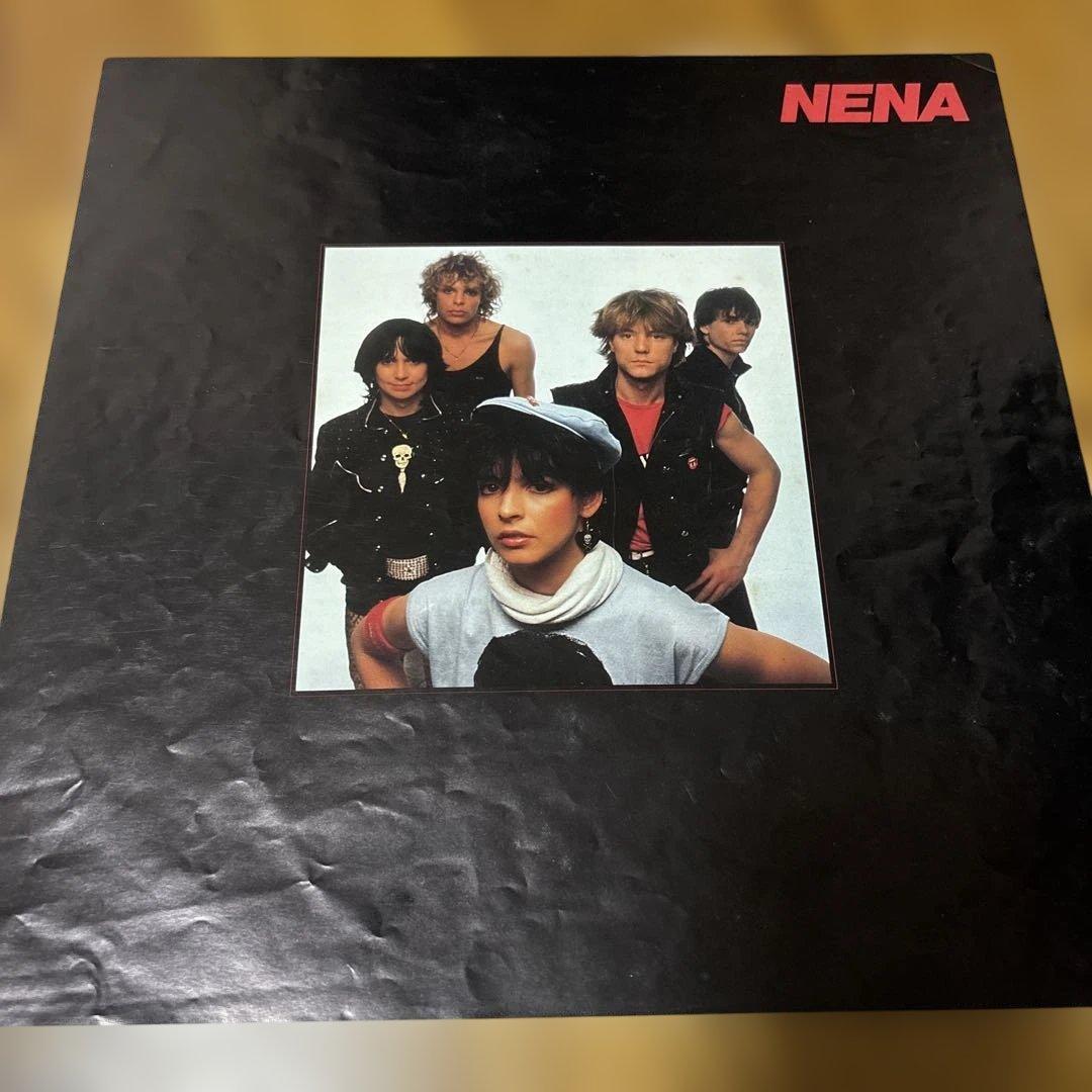 NENA Plastic Dreams LP Vinyl 1983 Japan Issue with Obi Strip German New Wave