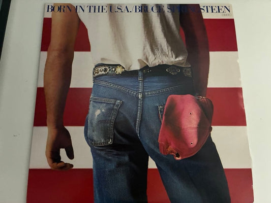 Bruce Springsteen - Born In The U.S.A. LP Japan 1984 CBS/Sony 28AP 2850 Obi