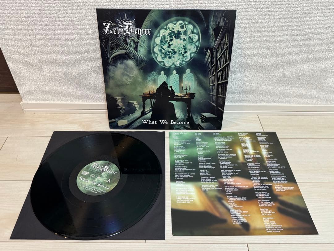 Zero Degree What We Become LP Green Marbled 100 Limited Melodic Death Metal Used | Japansoundstore