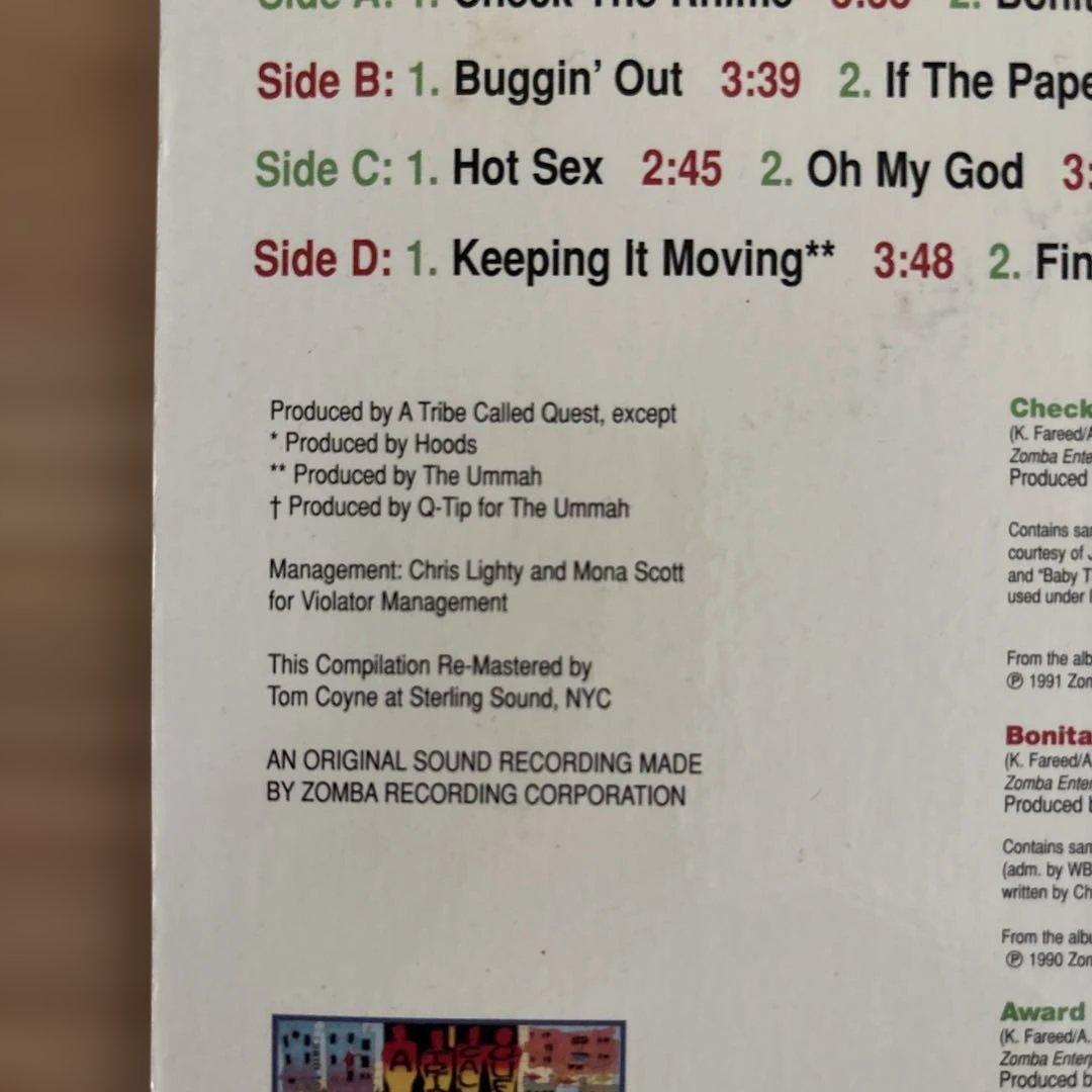 A Tribe Called Quest - The Anthology 2LP Vinyl Compilation Hip Hop Classics