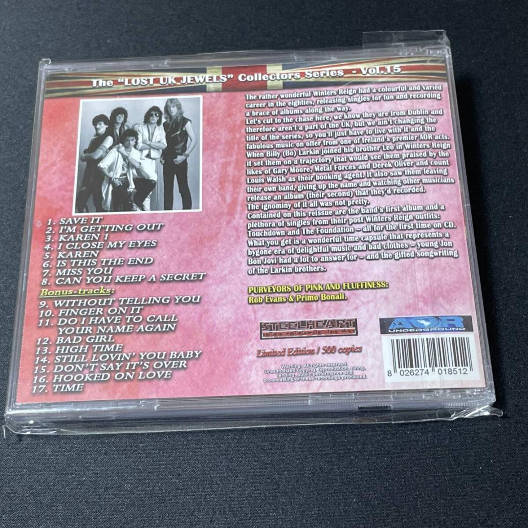 WINTERS REIGN The Mini Album CD Limited 500 Copies Lost UK Jewels Vol. 15 AOR