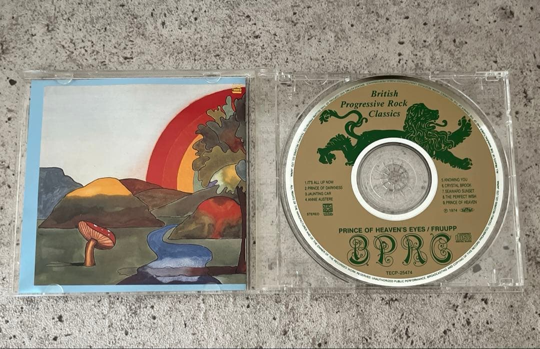Fruupp - The Prince of Heaven's Eyes CD Japan Press British Prog Rock Classic