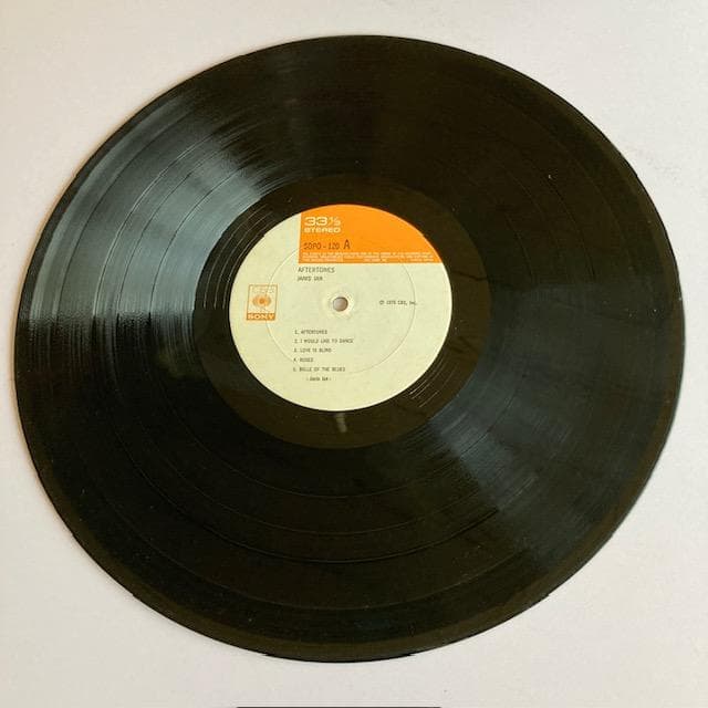 Janis Ian - Aftertones Vinyl LP Record Japan Pressing with Obi SOPO-120