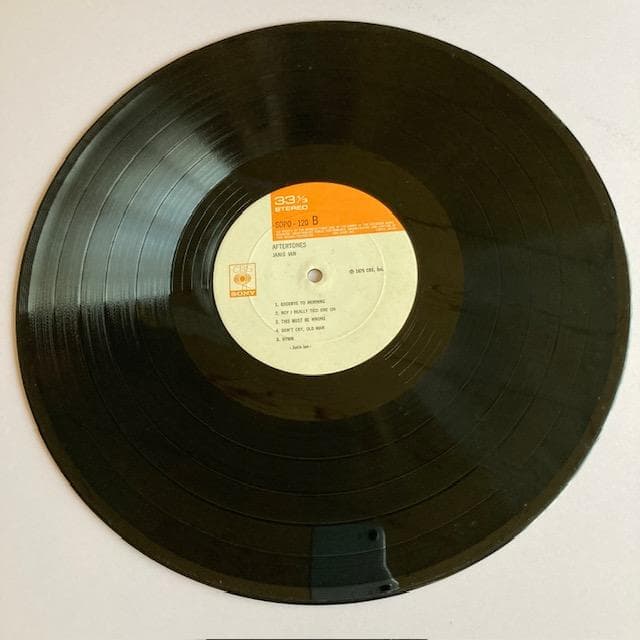 Janis Ian - Aftertones Vinyl LP Record Japan Pressing with Obi SOPO-120