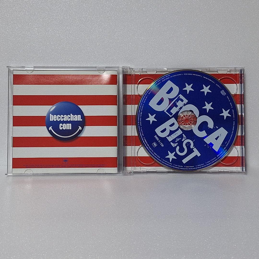 BECCA Best CD+DVD Japan Press Limited Edition with OBI Sony Music SICP-3021