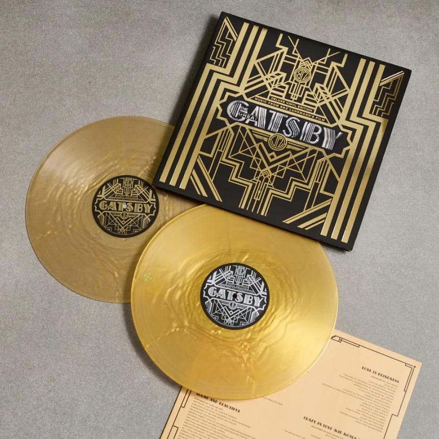 The Great Gatsby Soundtrack 2LP Gold Nugget Deluxe US  Frank Ocean Kanye | Japansoundstore