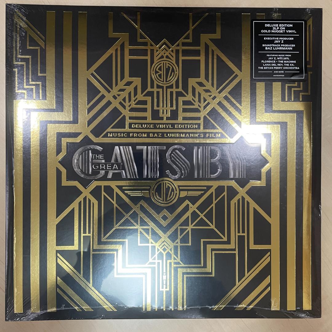 The Great Gatsby Soundtrack 2LP Gold Nugget Deluxe US  Frank Ocean Kanye | Japansoundstore