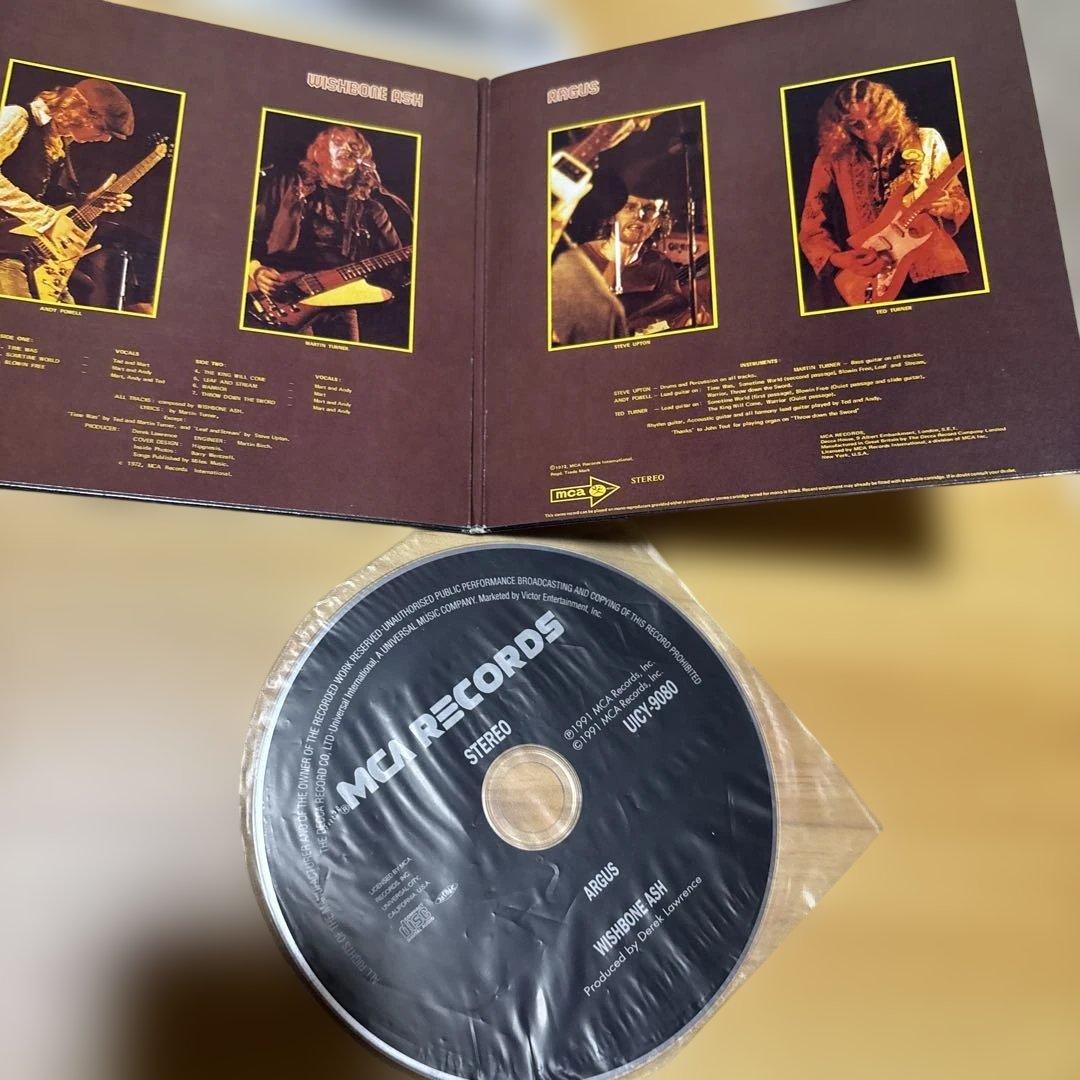 Wishbone Ash - Argus CD Paper Sleeve Collection Japan Pressing 1991