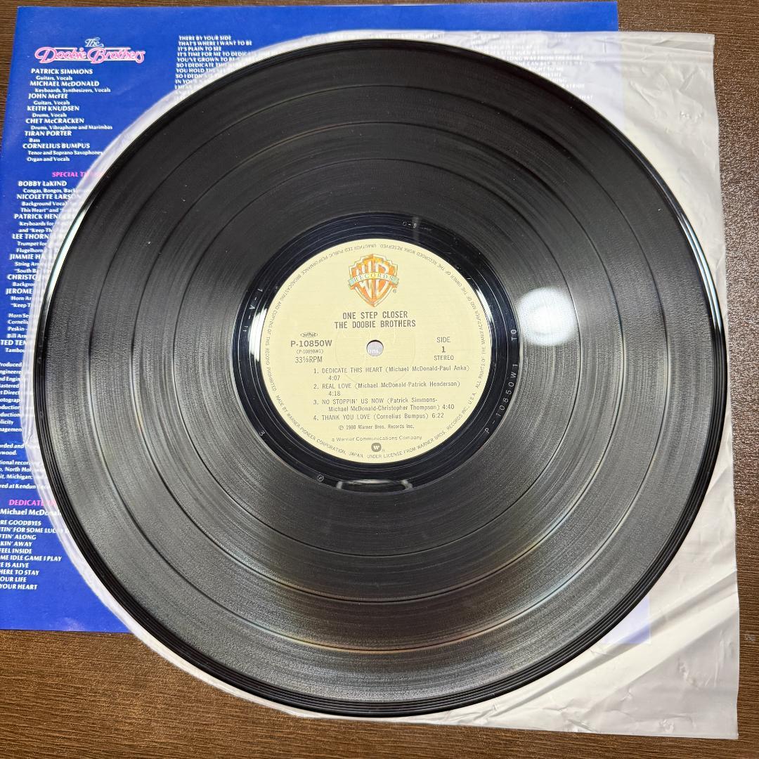 The Doobie Brothers - One Step Closer Vinyl LP Japan P-10850W w/ OBI Insert