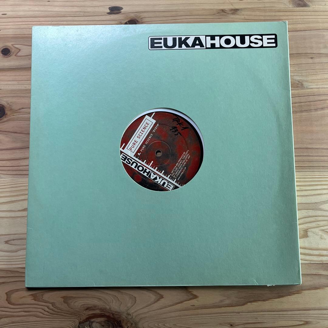 Pure Science / Kurtis Blow - Rydym / The Breaks Remix 12" Eukahouse Vinyl