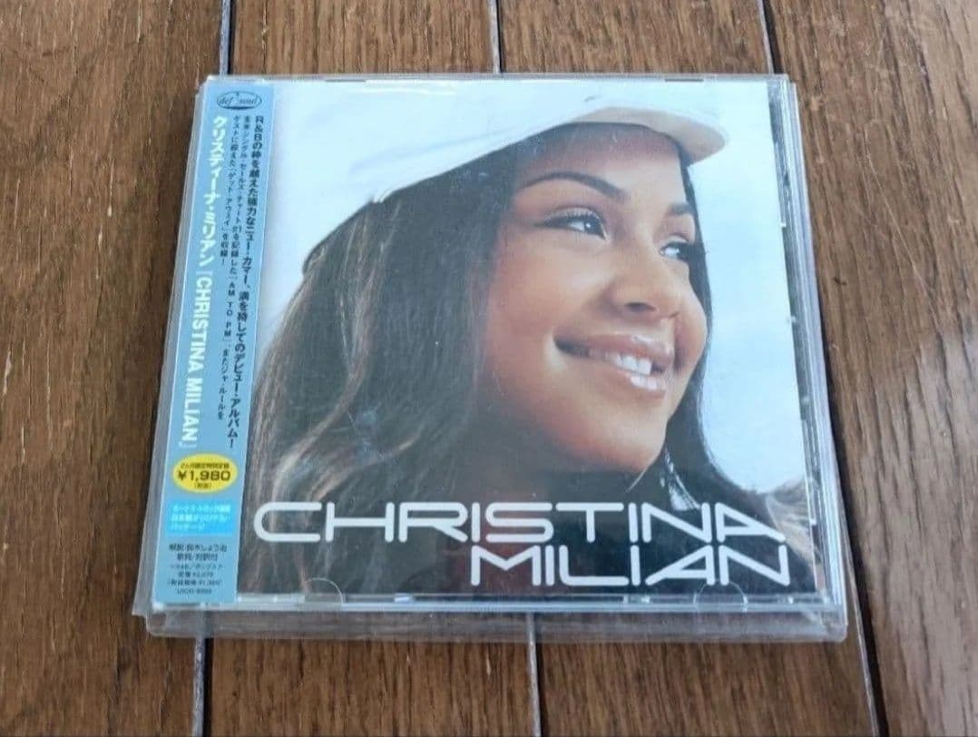 Christina Milian Self-Titled CD Japan Press with OBI R&B Debut Album
