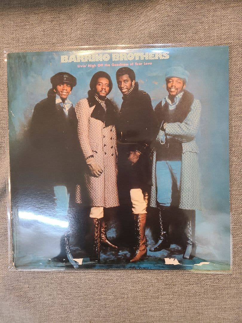 Barrino Brothers - Livin' High Off The Goodness Of Your Love - Japan Blue Vinyl