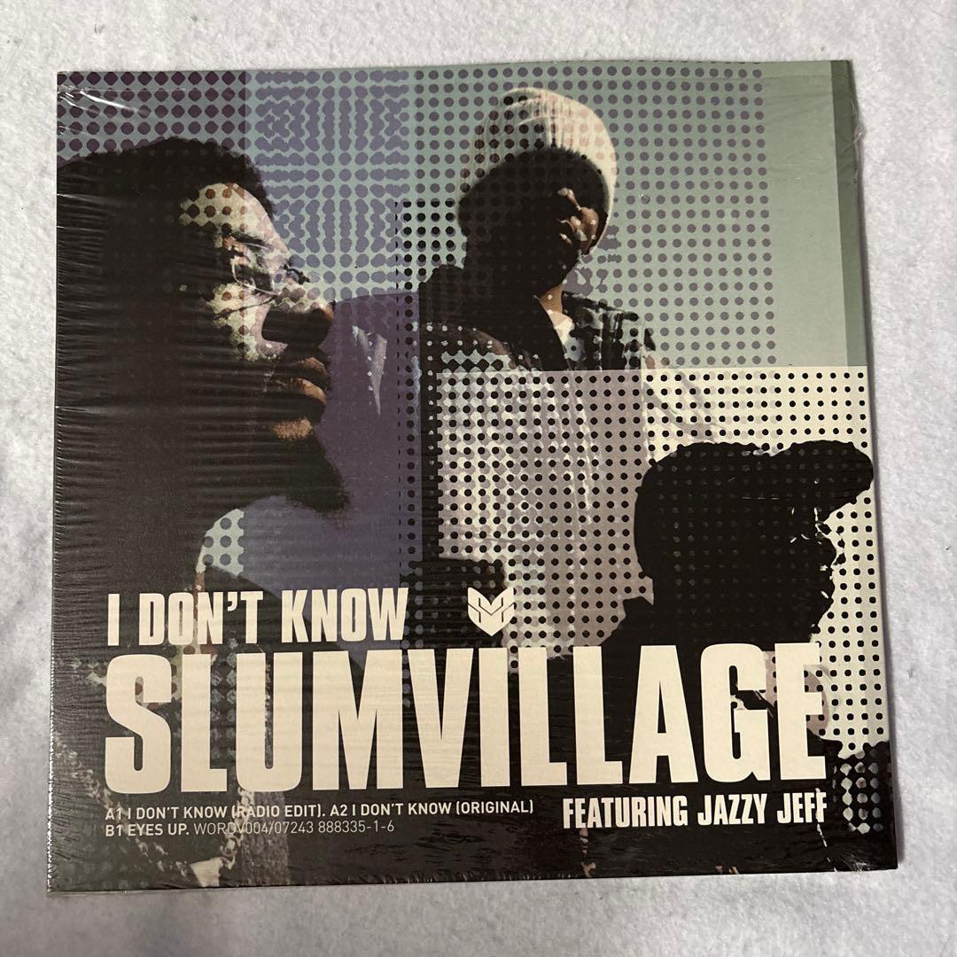 Slum Village - I Don't Know ft. Jazzy Jeff 12" Vinyl J Dilla Detroit Hip Hop