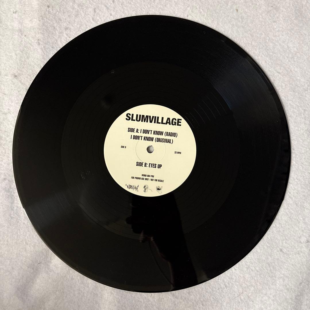 Slum Village - I Don't Know ft. Jazzy Jeff 12" Vinyl J Dilla Detroit Hip Hop