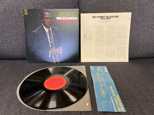 Miles Davis My Funny Valentine In Concert Japan LP 18AP 2062 1981 Jazz Obi