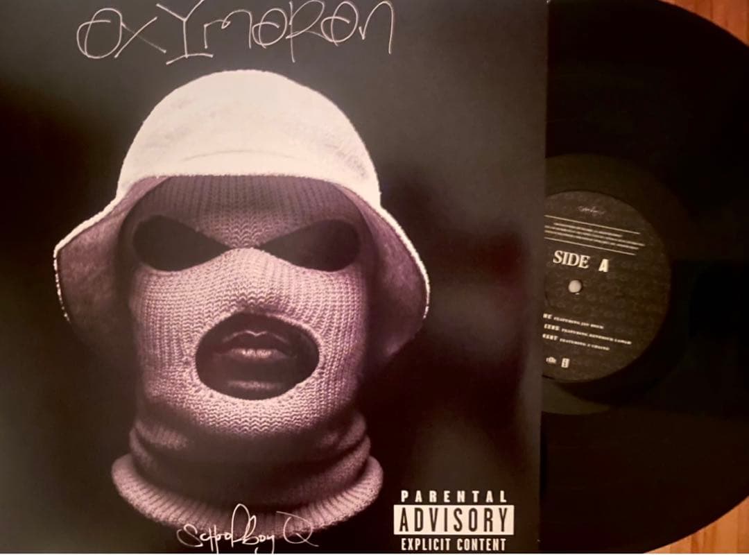 Schoolboy Q Oxymoron 2LP Vinyl Record 2014 Hip Hop TDE Classic Album