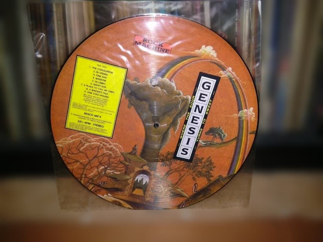 Genesis "Where the Sour Turns to Sweet" LP UK Pressing Used, No Sleeve | Japansoundstore