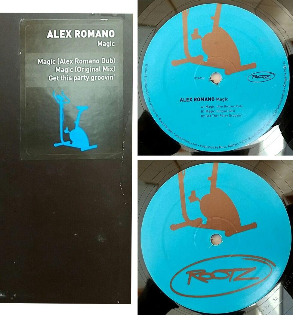 Alex Romano - Magic 12" EP House Techno Club Dance Vinyl Record Japan Import