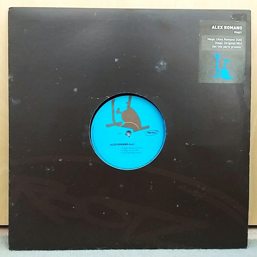 Alex Romano - Magic 12" EP House Techno Club Dance Vinyl Record Japan Import