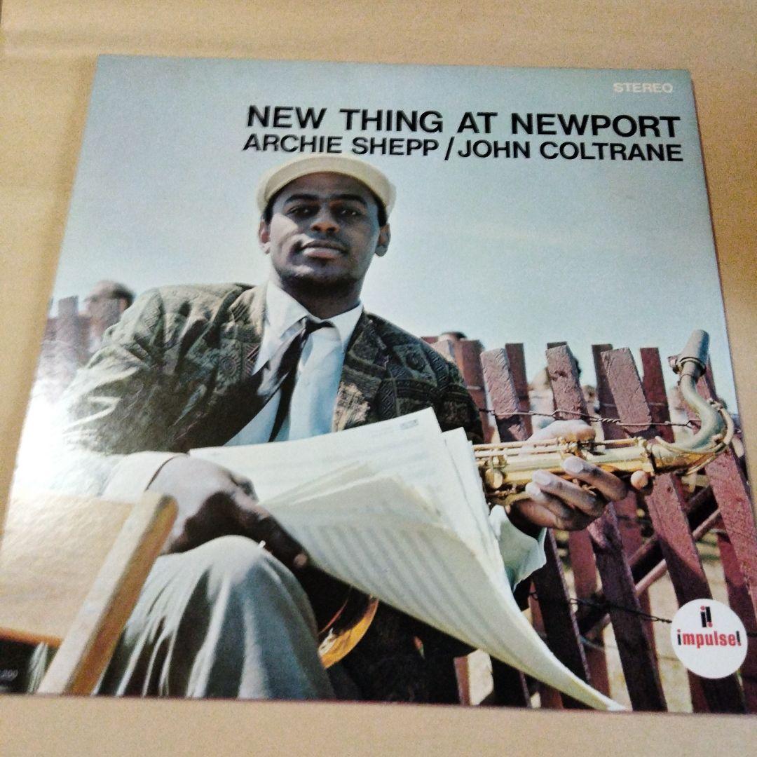 John Coltrane / Archie Shepp - Thing At Newport Vinyl LP Japan with Obi