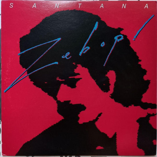 Santana - Zebop! LP 1981 Japan Pressing Vinyl Record Classic Rock