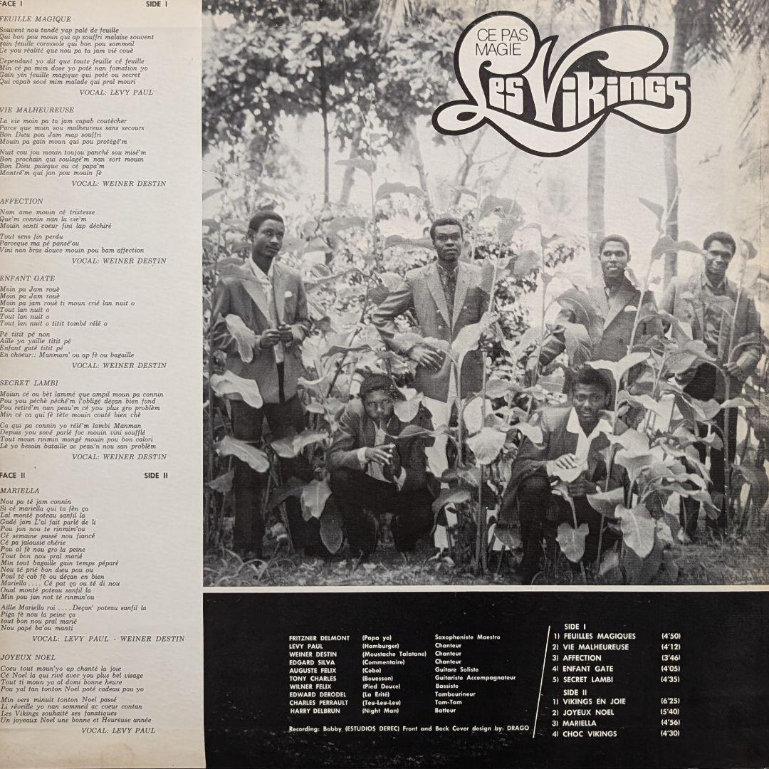 Les Vikings Haiti 1972 Ce Pas Magie LP Vinyl Excellent Condition | Japansoundstore