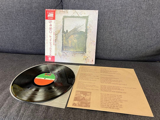 Led Zeppelin IV P-10125A OBI 1971 LP Vinyl Record Classic Rock Used | Japansoundstore