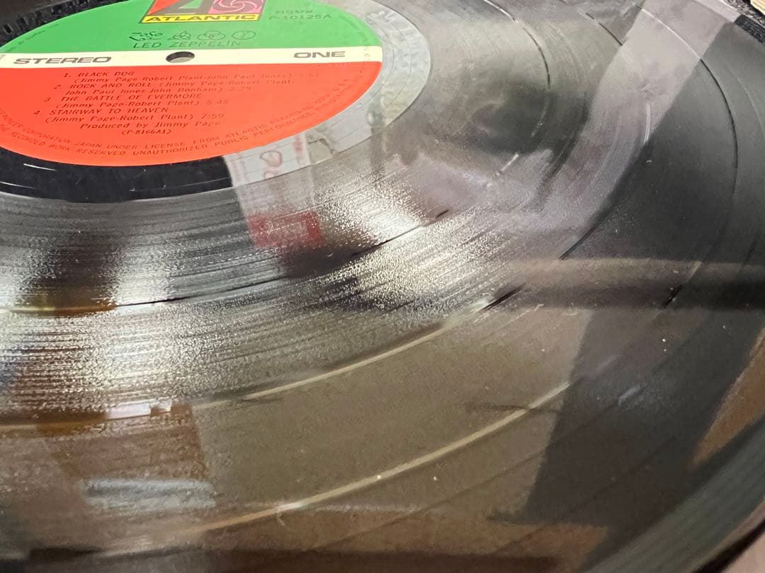 Led Zeppelin IV P-10125A OBI 1971 LP Vinyl Record Classic Rock Used | Japansoundstore