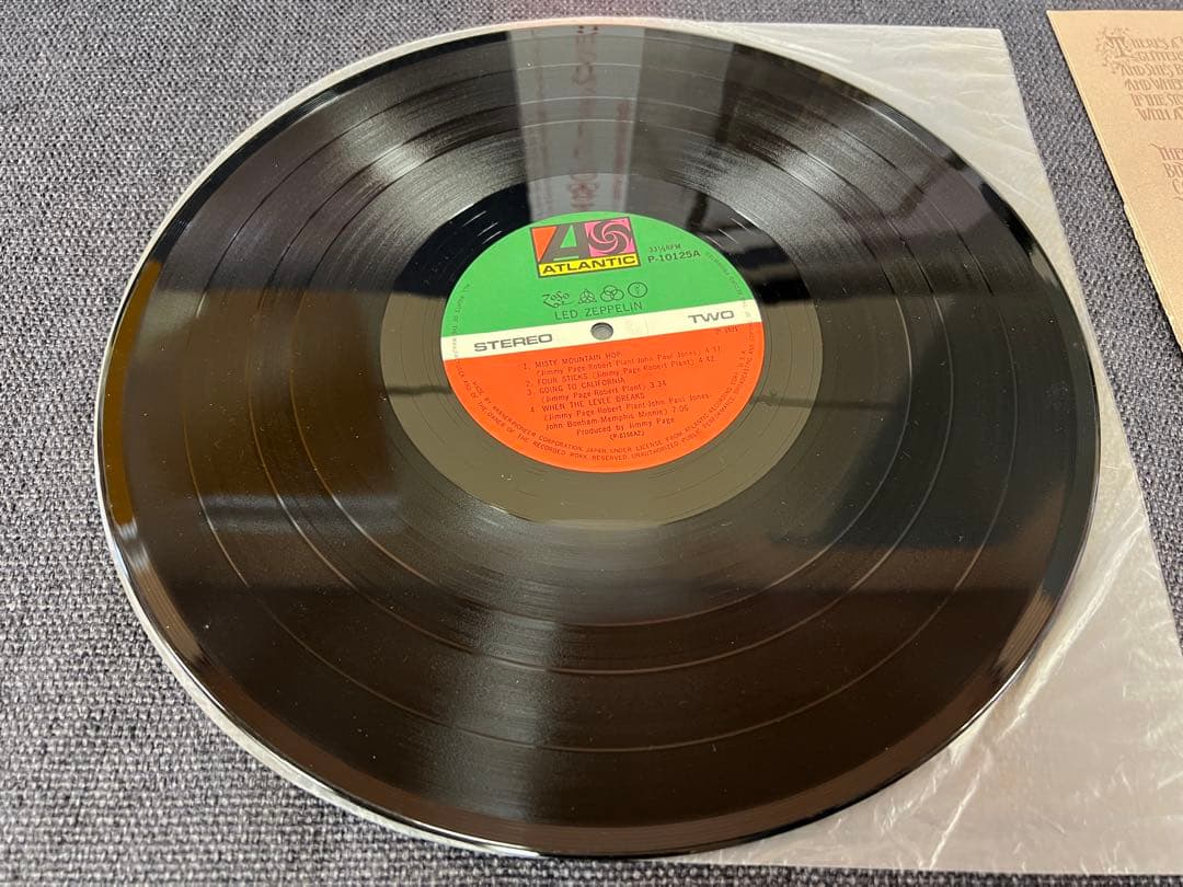 Led Zeppelin IV P-10125A OBI 1971 LP Vinyl Record Classic Rock Used | Japansoundstore