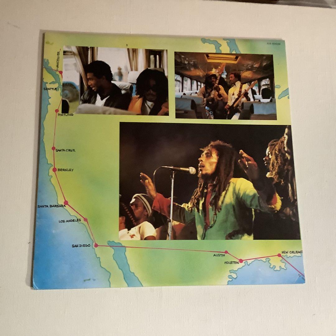 Bob Marley & The Wailers Babylon By Bus 2LP Vinyl Japan Pressing w/ OBI