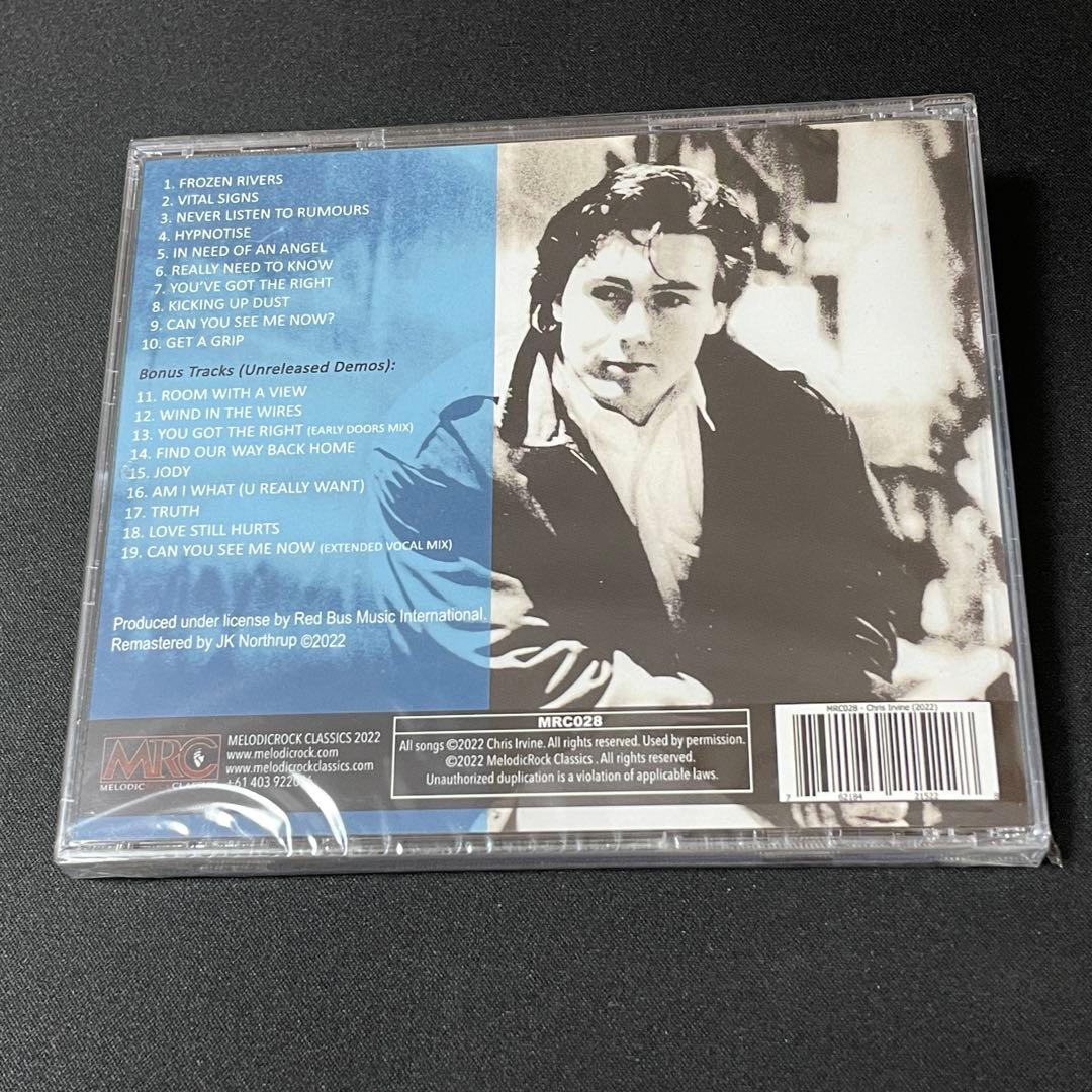 Chris Irvine - Frozen Rivers CD 2022 Remastered Edition Melodic Rock Classics