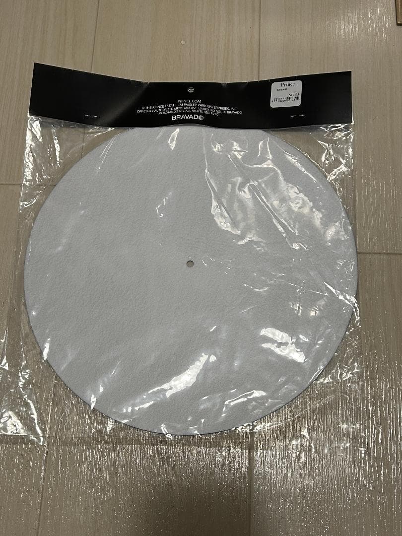 Prince Minneapolis Airport Exclusive Logo Slipmat -  Record Turntable Accessory | Japansoundstore
