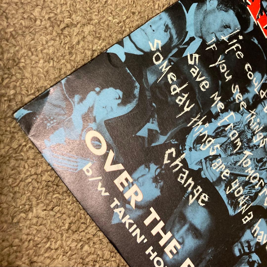 THE ALMIGHTY Over The Edge 7" Marbled Vinyl Limited Edition UK Pressing 1993
