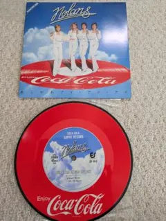 The Nolans Every Home Should Have One Red Vinyl 7" Japan Coca-Cola Promo Signed