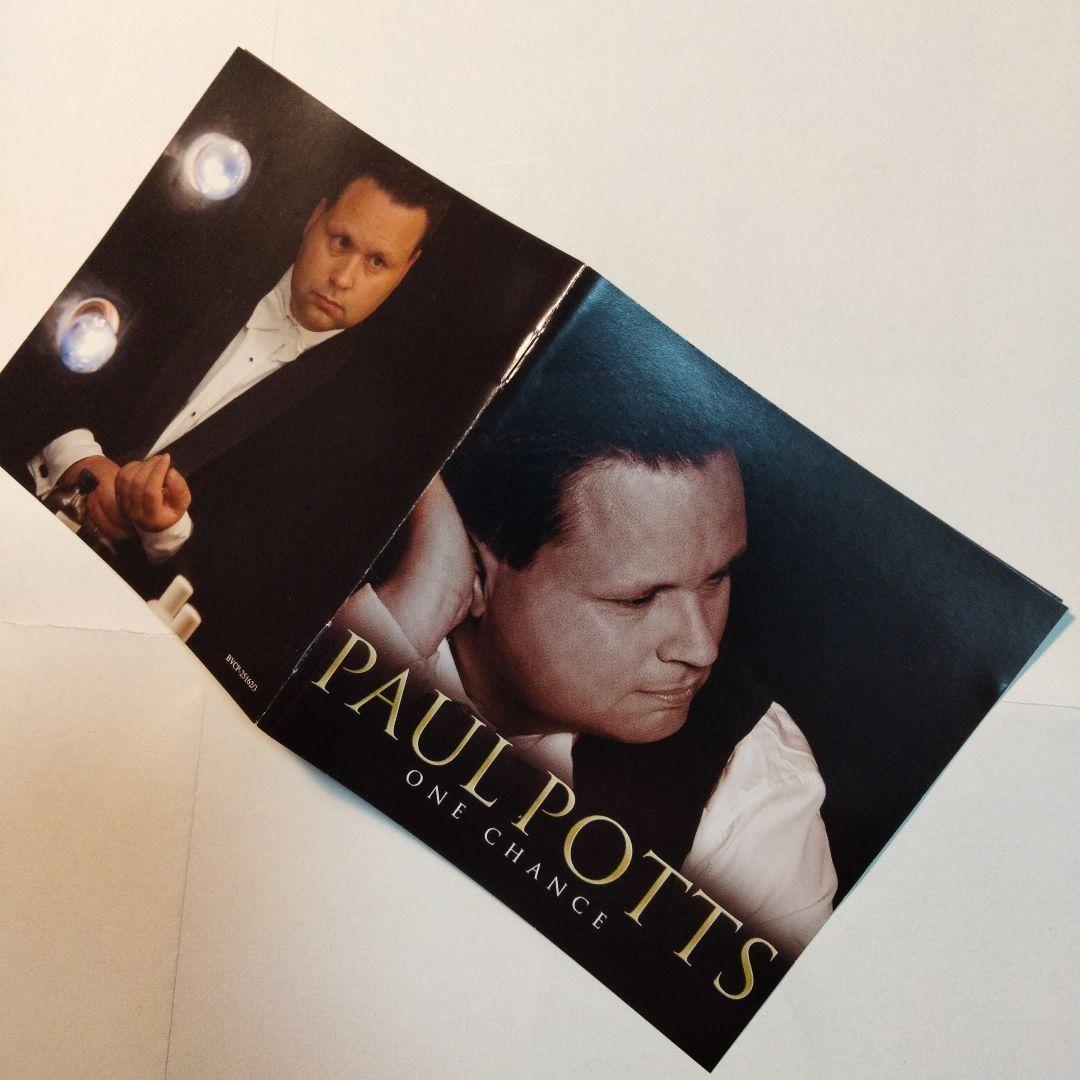 Paul Potts One Chance CD+DVD Japan Press w/ OBI Limited Deluxe Edition 2008