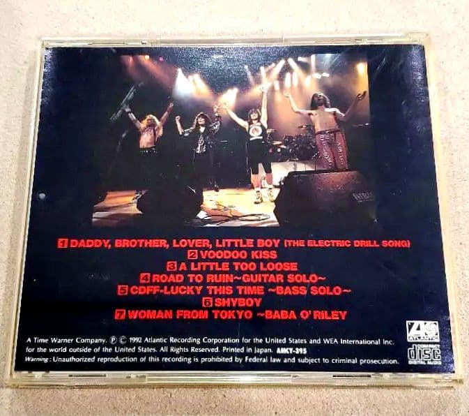 Mr. Big - Raw Like Sushi II CD Japan Press with OBI 1992 Live EP AMCY-395