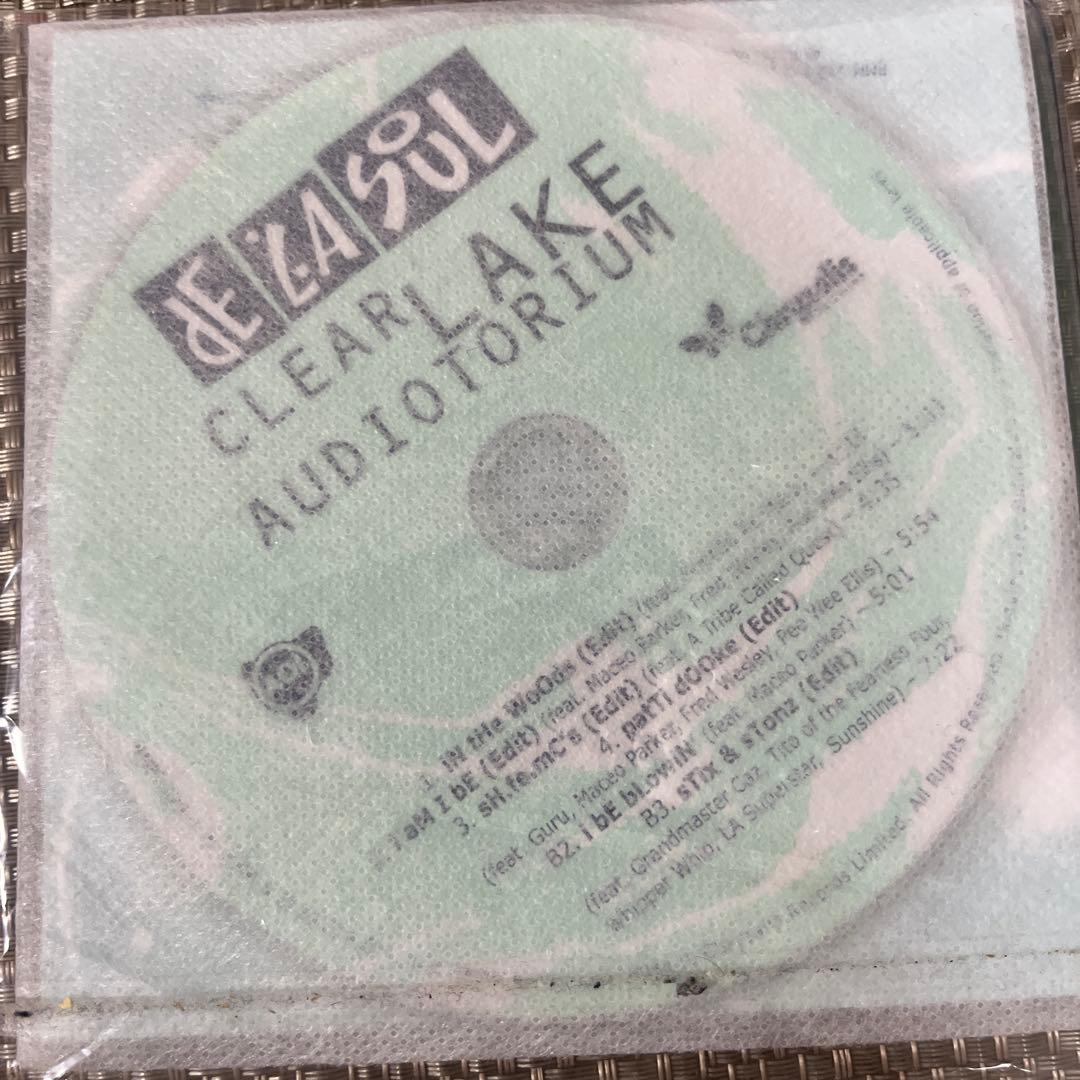 De La Soul - Clear Lake Audiotorium CD - Rare Limited Edition Gel Sleeve