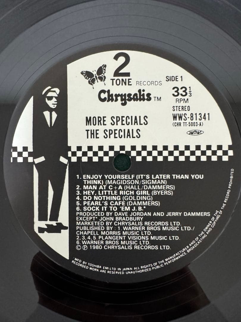 The Specials - More Specials Vinyl LP Japan WWS-81341 w/ Obi 2-Tone Ska