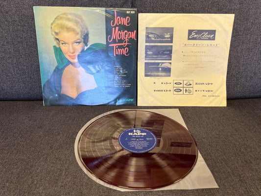 Jane Morgan - Jane Morgan Time LP Rare Japan Red Vinyl KLP-1021 Jazz Vocal