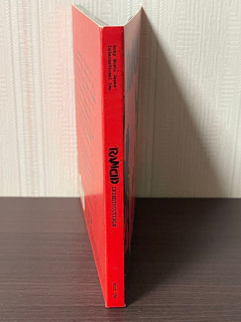 RANCID Indestructible CD Japan Press with OBI and Rare Limited Bonus Badge