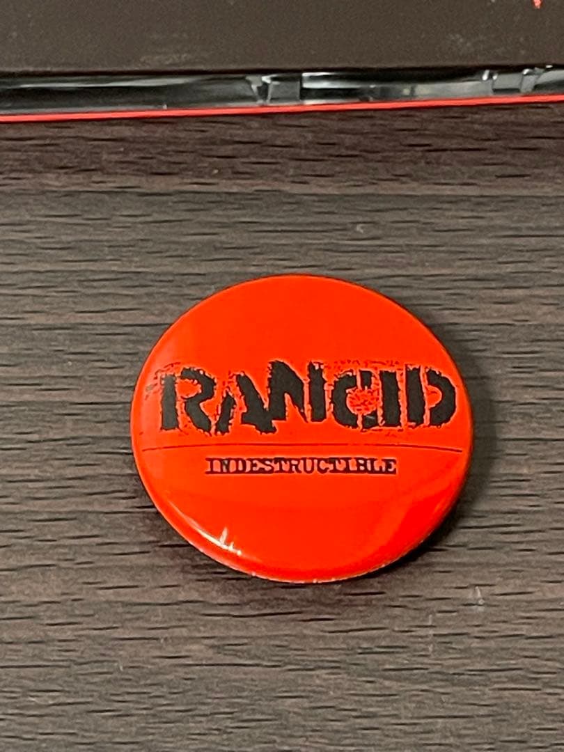 RANCID Indestructible CD Japan Press with OBI and Rare Limited Bonus Badge