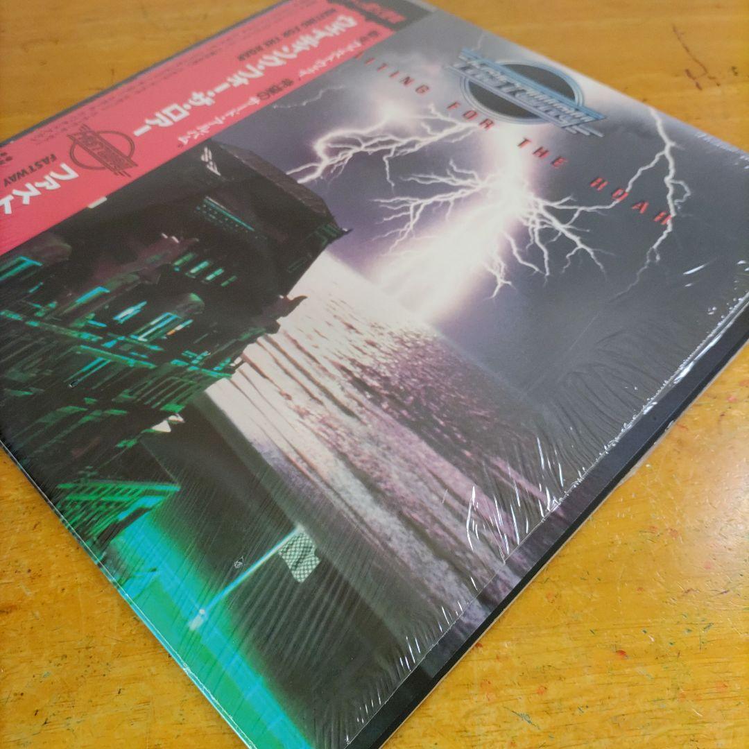 Fastway - Waiting For The Roar LP Japan 1986 Hard Rock w/ OBI & Insert