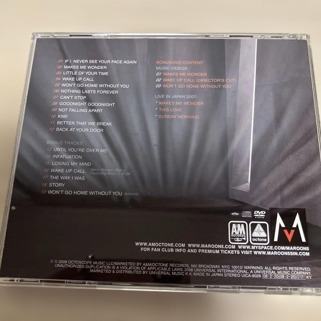 Maroon 5 - It Won't Be Soon Before Long - Limited Deluxe Edition CD+DVD Japan
