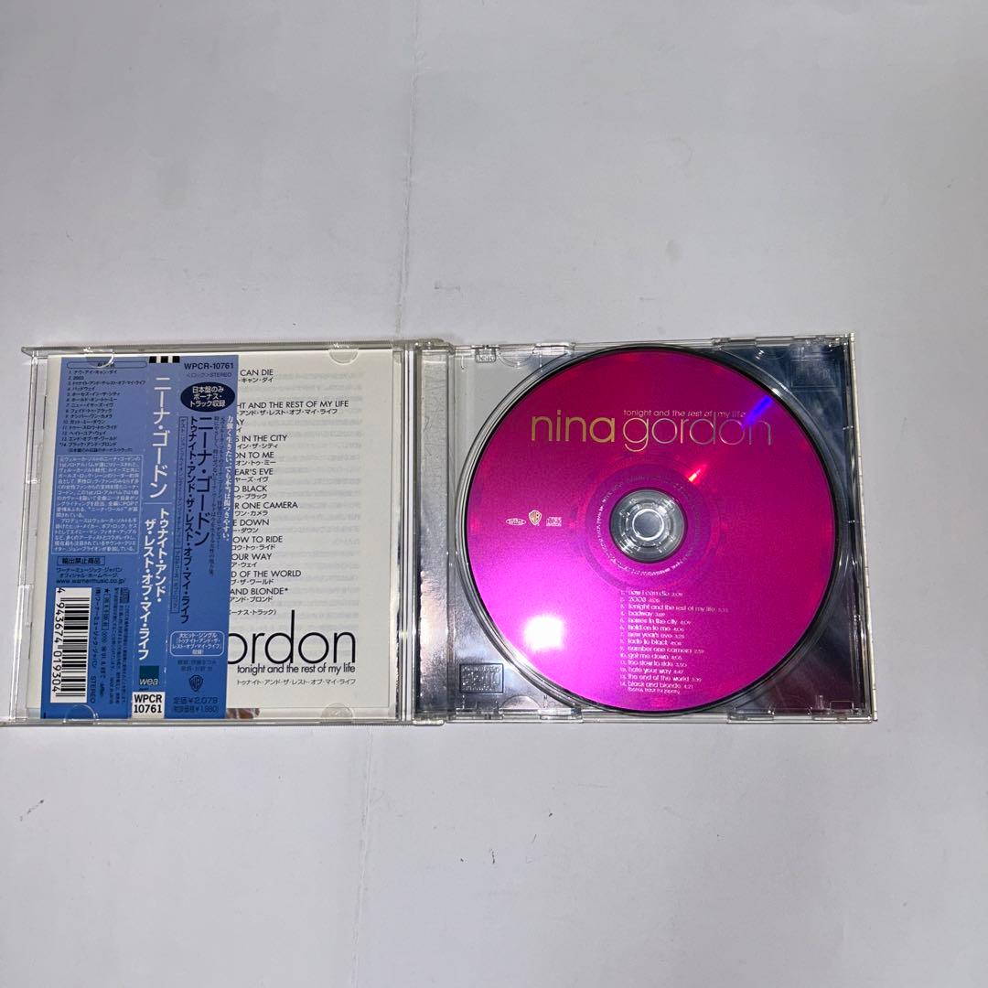 Nina Gordon - Tonight and the Rest of My Life CD Japan Press with OBI