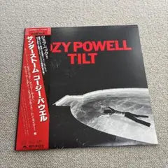 Cozy Powell - Tilt LP Japan Vinyl Record with Obi Strip Rock